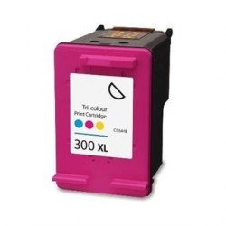 Tinteiro Compat&iacute;vel HP 300XL Tricolor (CC644EE)