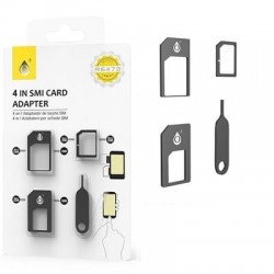  Adaptador De Cart&atilde;o SIM 4 em 1