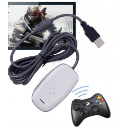 Wireless Gamepad/ Adaptador USB/ PC Gaming Receiver Para Xbox 360