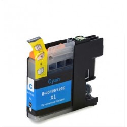 Tinteiro Compat&iacute;vel Azul para Brother LC121/LC123XL