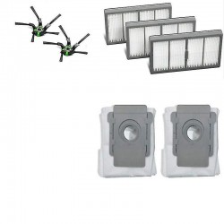 KIT de Sacos, Filtros e Escovas de Substitui&ccedil;&atilde;o Para iRobot Roomba s9