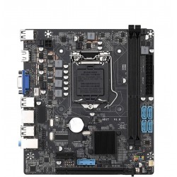  Placa Base H55M - Placa Compacta M-ATX para Jogos, DDR3, PCI-E 8X, SATA2.0, USB2.0/3.0
