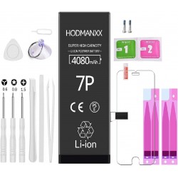 Bateria de Alta Capacidade 4080mAh para iPhone 7 Plus + Kit de Repara&ccedil;&atilde;o e Acess&oacute;rios