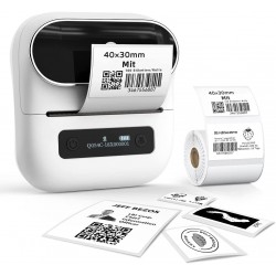 Impressora de Etiquetas Bluetooth Portátil para Etiquetas Térmicas  