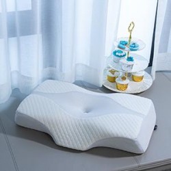 Almofada Cervical Ergon&oacute;mica Ortop&eacute;dica em Espuma de Mem&oacute;ria