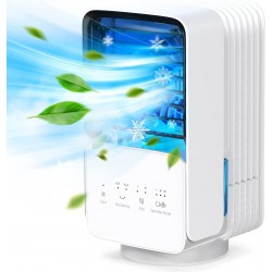 Ar Condicionado Port&aacute;til 4 em 1, com Nebuliza&ccedil;&atilde;o Ultrass&oacute;nica