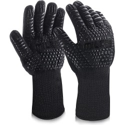 Luvas de Churrasco e Cozinha Multifuncionais Resistentes ao Calor 