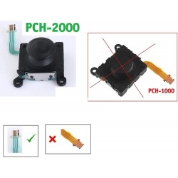 Joystick Anal&oacute;gico 3D OEM Preto para PS Vita PCH-2000 PSV 2000