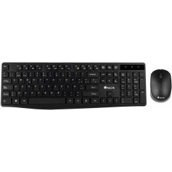 Kit de Teclado e Rato Sem Fios 2,4 GHz 