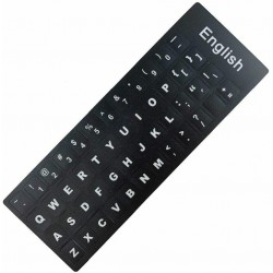 Adesivos de Teclado QWERTY Americano de Alta Qualidade