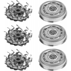 Cabe&ccedil;as de Barbear de Substitui&ccedil;&atilde;o  Compat&iacute;veis com Philips S&eacute;rie SH90, S7000, S8000 e S9000