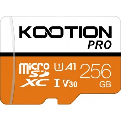 Cart&atilde;o de Mem&oacute;ria Micro SDXC de 256 GB UHS-I (U3 V30 A1) com Adaptador