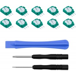  Kit de Repara&ccedil;&atilde;o 3 em 1 para Controladores PS4/PS3/Xbox One/S/X/Elite/Switch Pro