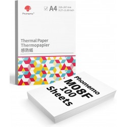 Papel T&eacute;rmico A4 M08F - 100 Folhas