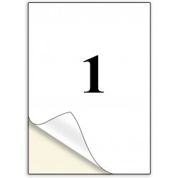 Etiquetas Autocolantes A4 Brancas  Pack de 50 Folhas 