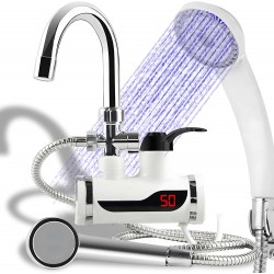 Torneira El&eacute;trica com Aquecedor de &Aacute;gua e Ecr&atilde; LCD 