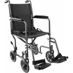 Cadeira de Rodas Estreita e Dobr&aacute;vel 