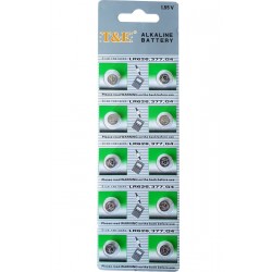 Pack de 10 Pilhas Alcalinas LR626 