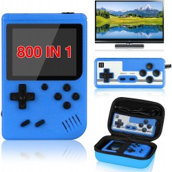 Retro PlayMax: Consola de Videojogos Port&aacute;til com 800 Jogos Cl&aacute;ssicos