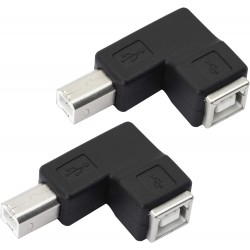 Adaptador USB 2.0 Tipo B de 90 Graus