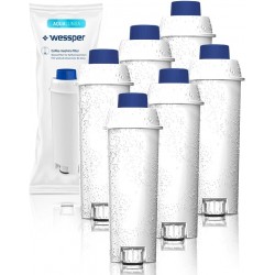 Pack de 6 Filtros de &Aacute;gua DLSC002 para M&aacute;quinas DeLonghi 