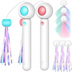 Conjunto Interativo de Pesca para Gatos com 10 Peças