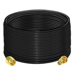 Cabo de Extens&atilde;o Coaxial RG58 20m