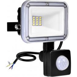 Foco LED Exterior 10W com Sensor de Movimento 
