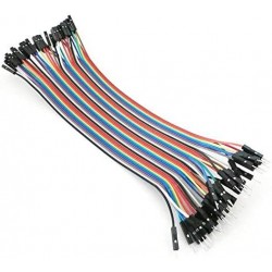  Kit de Cabos Jumper DuPont 120 Pe&ccedil;as