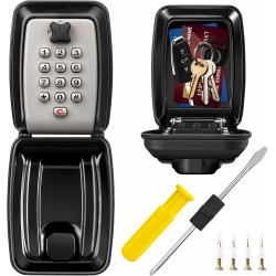 Cofre de Segurança para Chaves com Combinação de 12 Dígitos 