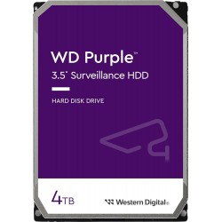 Disco R&iacute;gido Interno WD Purple 4TB para Videovigil&acirc;ncia - 3,5"