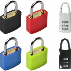 Conjunto de Fechaduras de Bagagem com Chaves e Combina&ccedil;&atilde;o