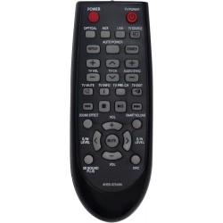 Controlo Remoto de Substitui&ccedil;&atilde;o AH59-02548A para Barra de Som Samsung HW-F350 e HW-F450