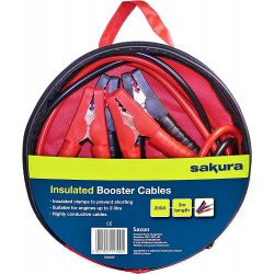 Cabos de Arranque de Bateria para Carro 200A 3m - SS3625