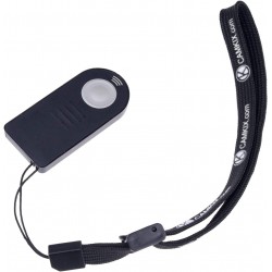 Controlo Remoto Infravermelho Sem Fios para C&acirc;maras Nikon e Canon com Alcance at&eacute; 5 Metros