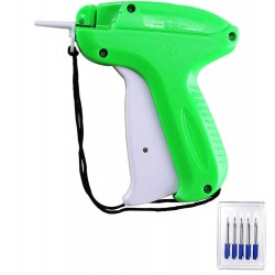 Pistola Etiquetadora de Pre&ccedil;os com 5 Agulhas de Substitui&ccedil;&atilde;o para Etiquetar Roupa