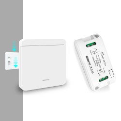 Kit de Interruptor de Luzes Sem Fios, Transmissor de Interruptor de Parede Remov&iacute;vel