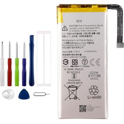 Bateria de Substitui&ccedil;&atilde;o GTB1F para Google Pixel 5 com Kit de Ferramentas