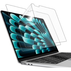 Protetor de Ecr&atilde; Mate Anti-Reflexos e Anti-Impress&otilde;es para MacBook Air 13,6" (2024/2022, M3/M2) - 2 Unidades