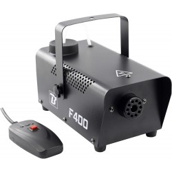 M&aacute;quina de Fumo BoomToneDJ F400 400W com Dep&oacute;sito Amov&iacute;vel e Comando