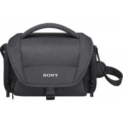 Bolsa de Transporte Sony LCSU21B Preta para C&acirc;mara e C&acirc;mara de V&iacute;deo
