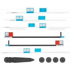 Fita adesiva de substituição para ecrã Apple iMac 27 A1419 Retina 2012-2015 com ferramenta de abertura