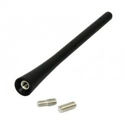 Antena AM/FM de Borracha Flex&iacute;vel para VW Polo Golf GTi Jetta Passat Skoda Octavia