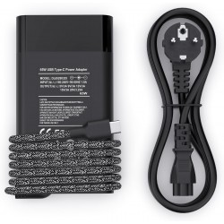 Carregador para port&aacute;til HP Elite Dragonfly G2 + cabo de alimenta&ccedil;&atilde;o