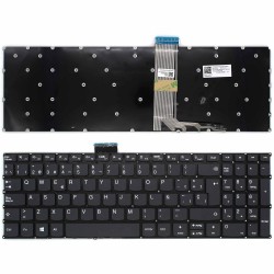 Teclado para Lenovo IdeaPad 5 15IIL05 81YK e 5 15ITL05 82FG Espanhol Preto Frameless