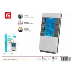 Esta&ccedil;&atilde;o Meteorol&oacute;gica CC-630 com Rel&oacute;gio Calend&aacute;rio Term&oacute;metro e Higr&oacute;metro com Ecr&atilde; LED