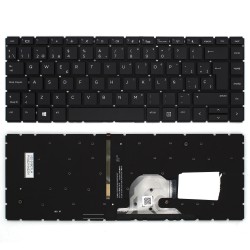 Teclado Retroiluminado para HP ProBook 440 G5 - 445 G6 - 440 G7 - 445 G7 Sem Moldura Preto Espanhol