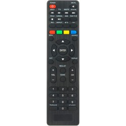 Comando &agrave; Dist&acirc;ncia Compat&iacute;vel com Smart Tech TV SMT22N30FC1T1B2 SMT32N40HC3L1B1 SMT40Z30FC1L1B1 e Outros Modelos