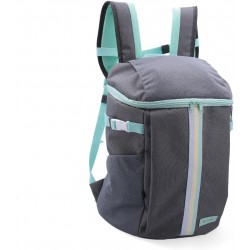 Mochila T&eacute;rmica Sugar 20 Litros - 30 x 22 x 40 cm - Cinzento - Dobr&aacute;vel e Transport&aacute;vel