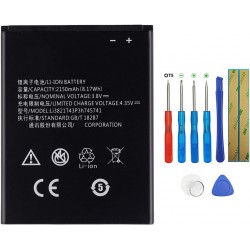 Bateria Li-ion 2150mAh 3.8V para ZTE Blade L5 e L5 Plus com Kit de Ferramentas